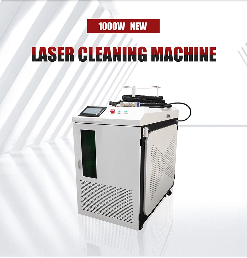 2021 Hot Sale 1000W Laser Rust Remover Cleaner Laser Cleaning Metal Machine for Car