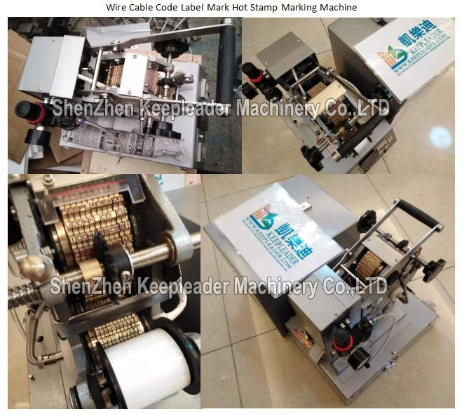 Wire Cable Code Label Mark Hot Stamp Marking Machine of Pneumatic Wire Cable Hot Stamping_Labeling_Imprinting_Coding_Printing