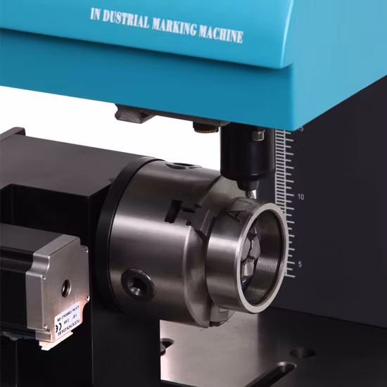 Máquina giratória pneumática da marcação da pena do ponto do código vin para o número do chassi da placa de identificação portátil