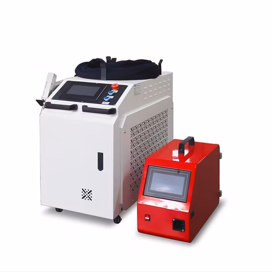 Máquina de solda a laser de fibra portátil
